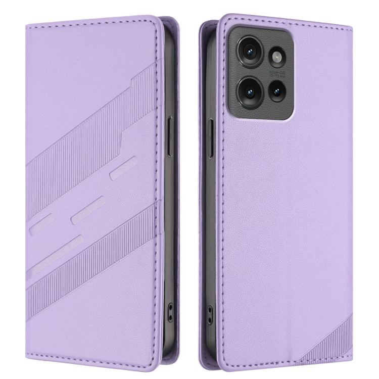 For Motorola Edge 50 Embossed Multi-functional Wallet Retro Leather Phone Case