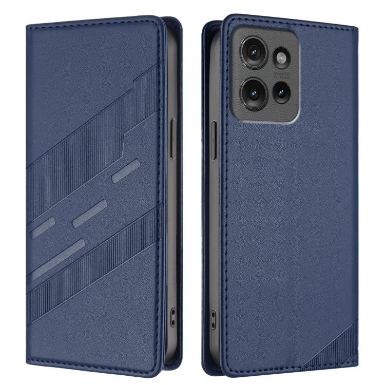 For Motorola Edge 50 Embossed Multi-functional Wallet Retro Leather Phone Case