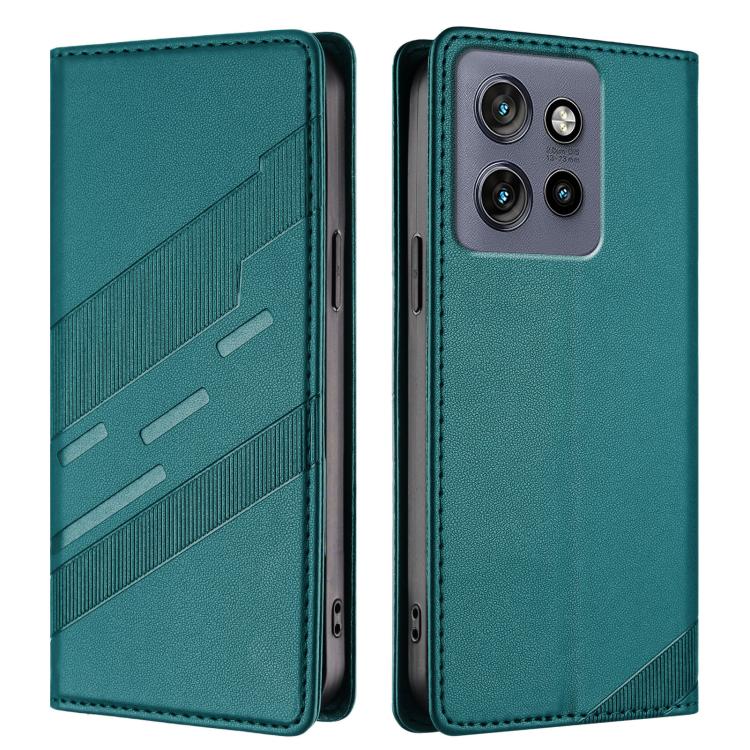 For Motorola Edge 50 Neo Embossed Multi-functional Wallet Retro Leather Phone Case