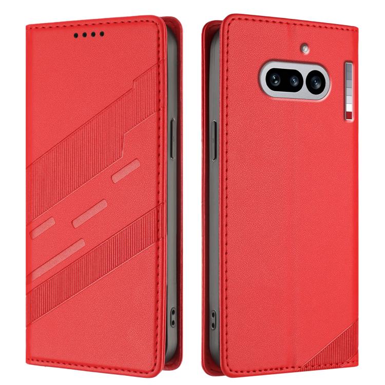 For Nothing Phone 4a Embossed Multi-functional Wallet Retro Leather Phone Case