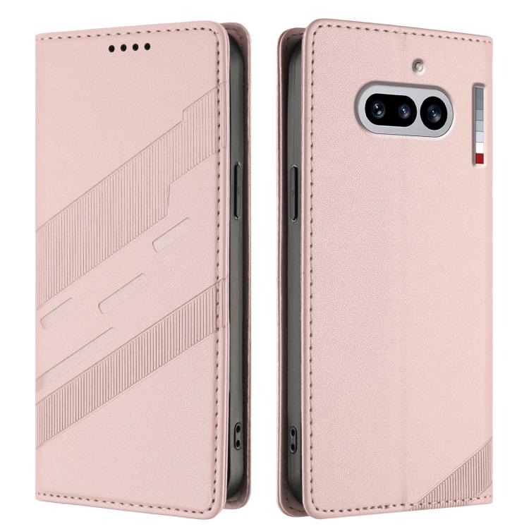 For Nothing Phone 4a Embossed Multi-functional Wallet Retro Leather Phone Case