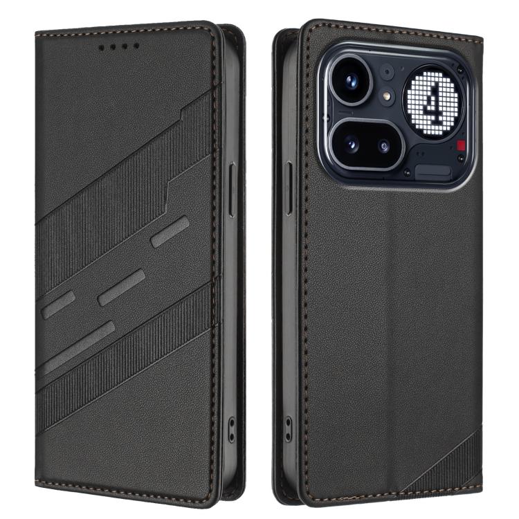 For Nothing Phone 4a Pro Embossed Multi-functional Wallet Retro Leather Phone Case