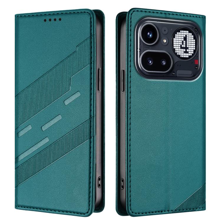 For Nothing Phone 4a Pro Embossed Multi-functional Wallet Retro Leather Phone Case