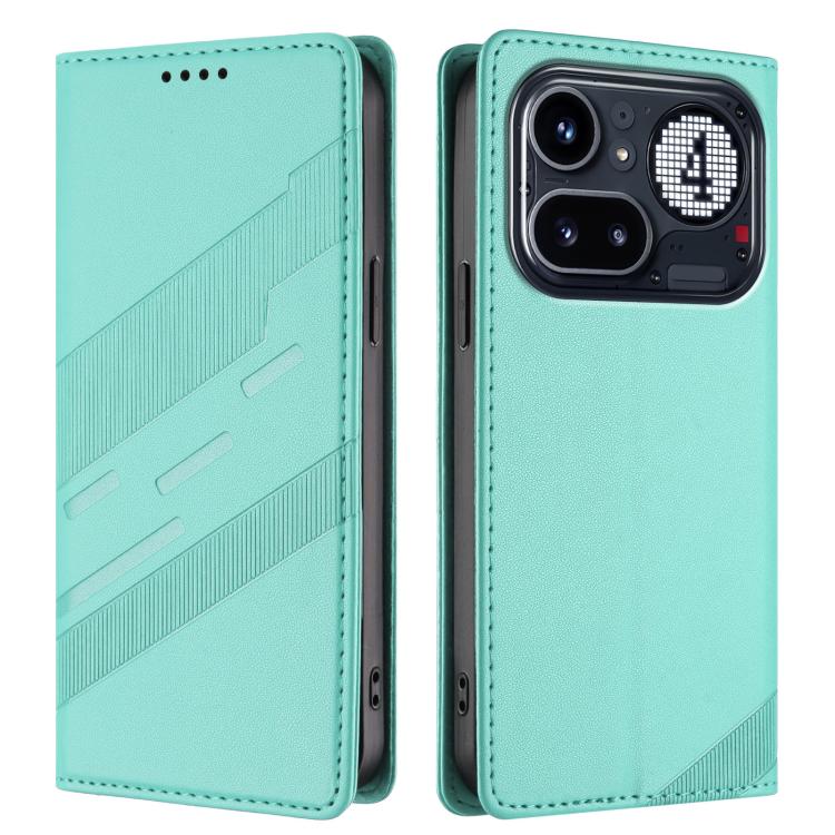 For Nothing Phone 4a Pro Embossed Multi-functional Wallet Retro Leather Phone Case