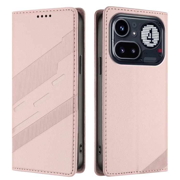 For Nothing Phone 4a Pro Embossed Multi-functional Wallet Retro Leather Phone Case