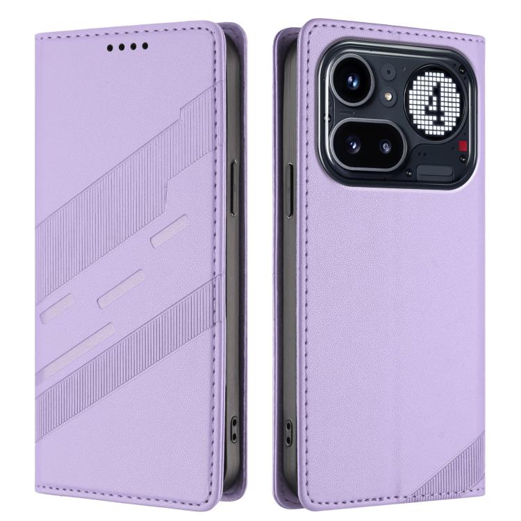 For Nothing Phone 4a Pro Embossed Multi-functional Wallet Retro Leather Phone Case
