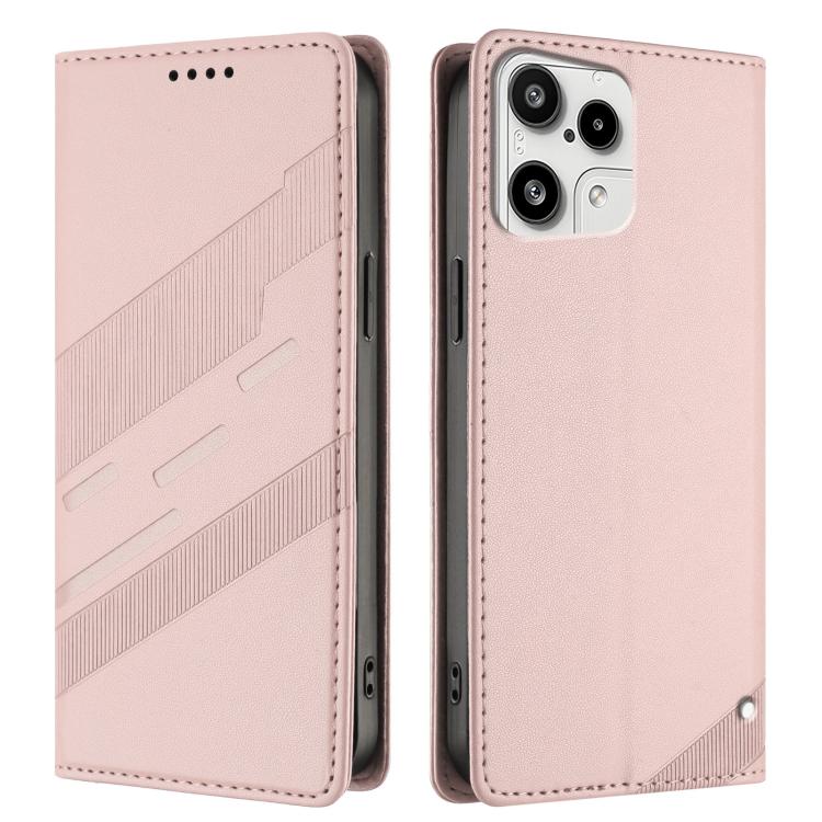 For Nothing Phone 3a Lite Embossed Multi-functional Wallet Retro Leather Phone Case