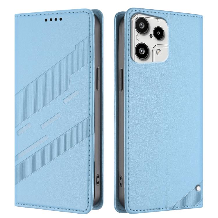 For Nothing Phone 3a Lite Embossed Multi-functional Wallet Retro Leather Phone Case