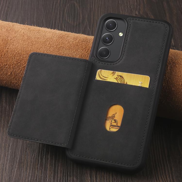 For Samsung Galaxy A54 5G Forwenw F8 Series 2 in 1 Magnetic Card Slot Leather Phone Case