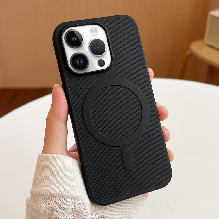 For iPhone 12 Pro Max Stripe MagSafe TPU Phone Case