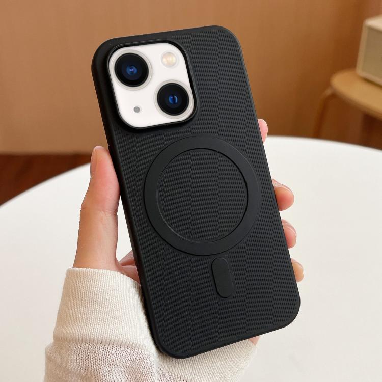 For iPhone 13 Stripe MagSafe TPU Phone Case