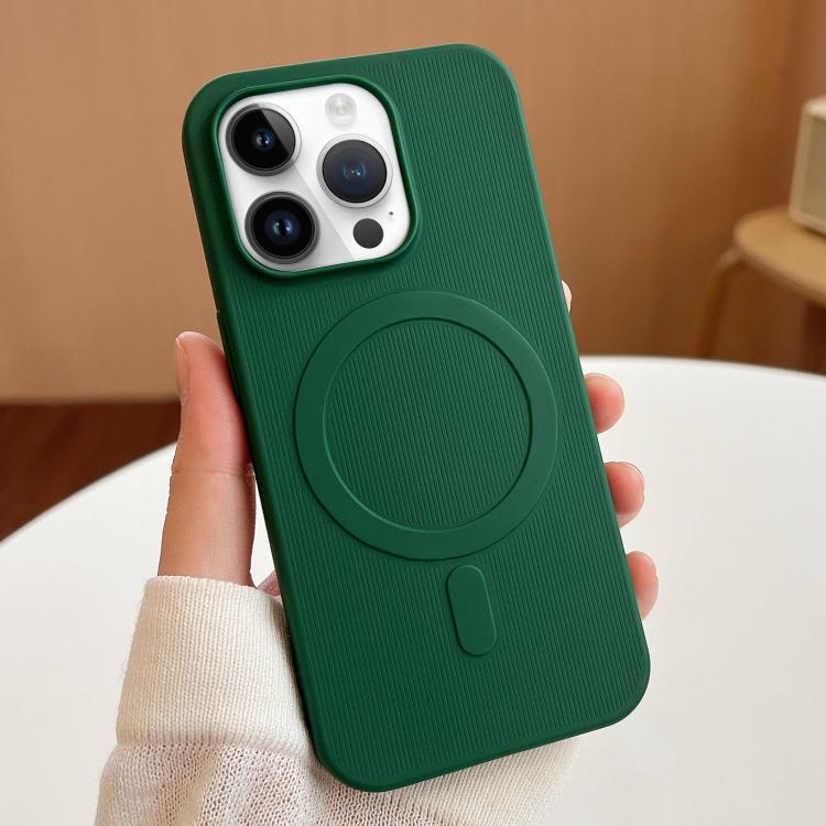 For iPhone 13 Pro Stripe MagSafe TPU Phone Case