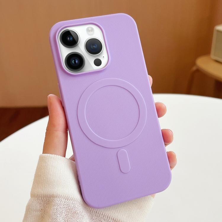 For iPhone 13 Pro Max Stripe MagSafe TPU Phone Case