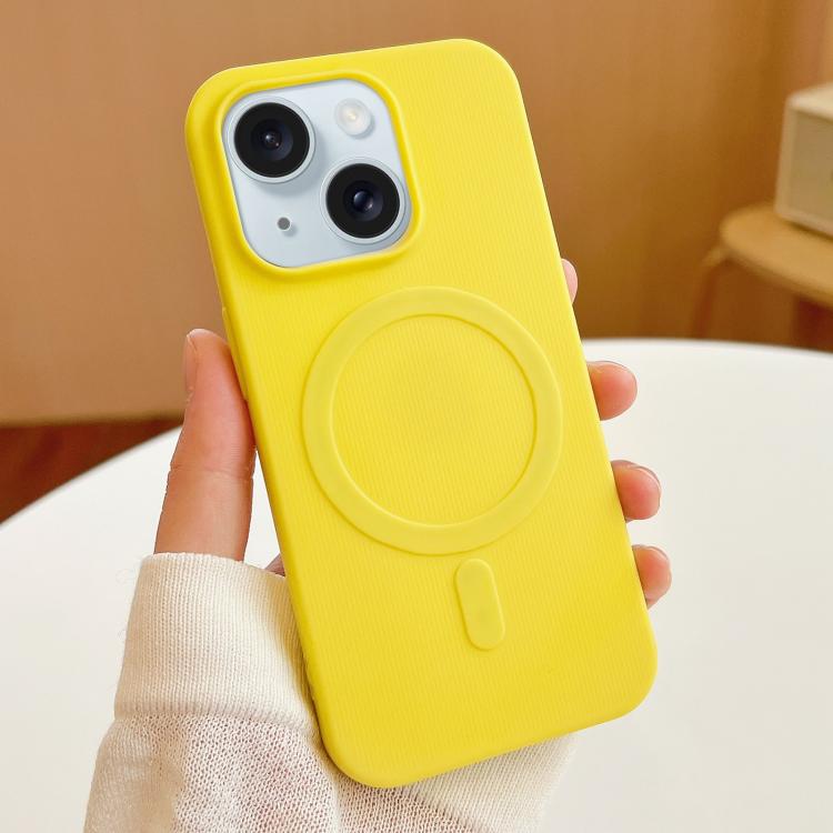 For iPhone 15 Stripe MagSafe TPU Phone Case