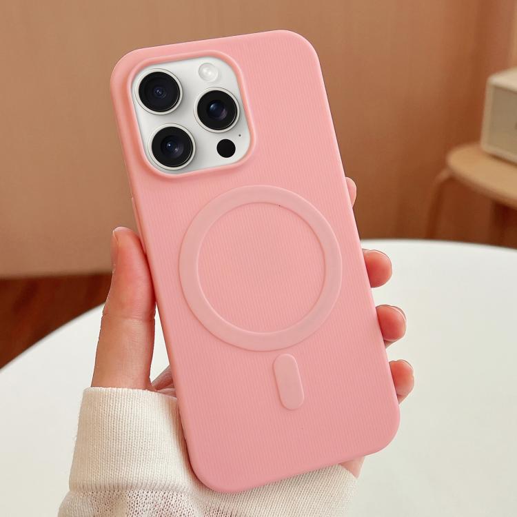 For iPhone 15 Pro Stripe MagSafe TPU Phone Case