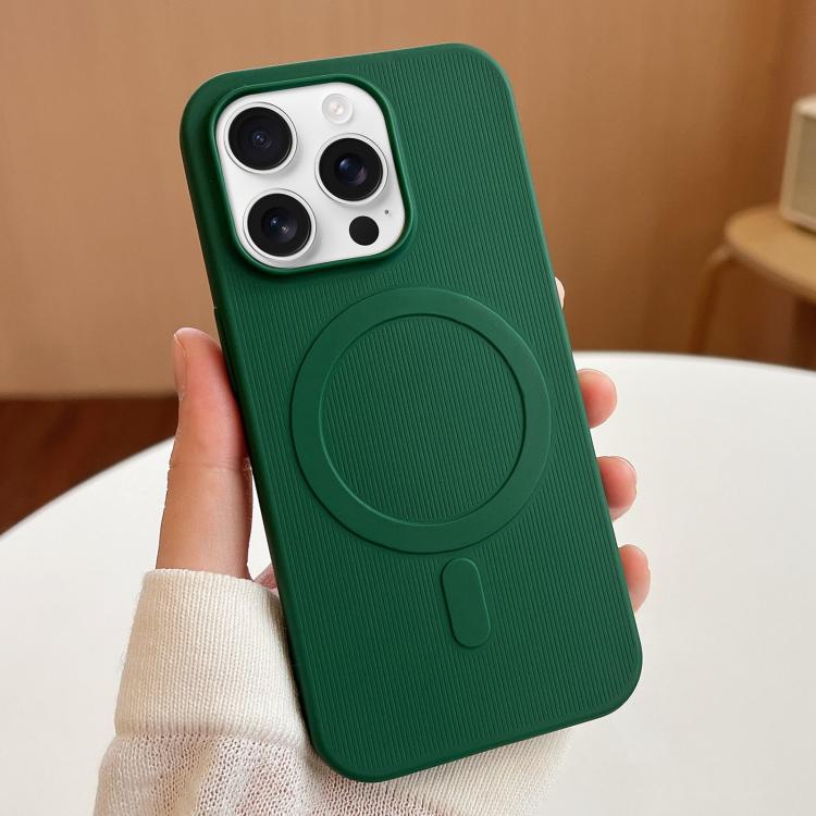 For iPhone 16 Pro Stripe MagSafe TPU Phone Case