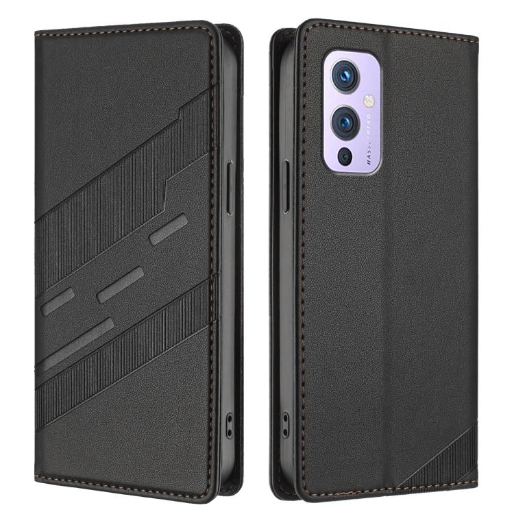 For OnePlus 9 Embossed Multi-functional Wallet Retro Leather Phone Case