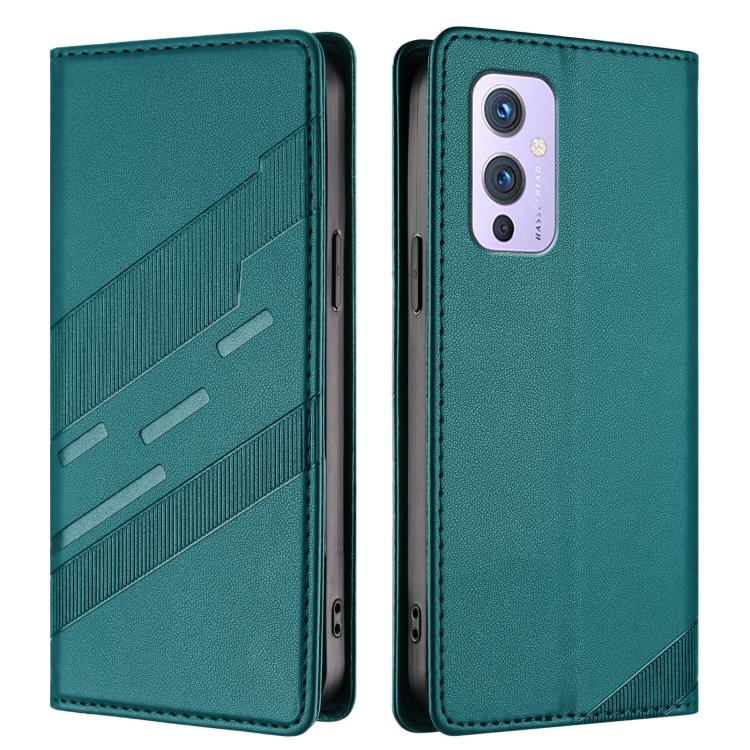 For OnePlus 9 Embossed Multi-functional Wallet Retro Leather Phone Case