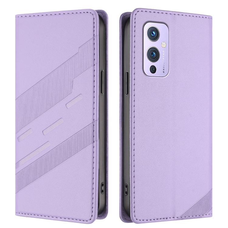 For OnePlus 9 Embossed Multi-functional Wallet Retro Leather Phone Case