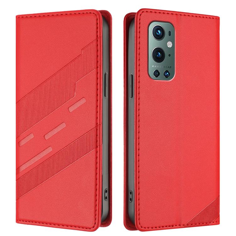 For OnePlus 9 Pro Embossed Multi-functional Wallet Retro Leather Phone Case