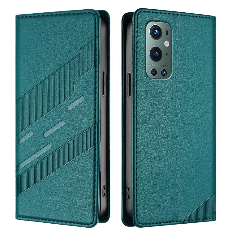 For OnePlus 9 Pro Embossed Multi-functional Wallet Retro Leather Phone Case