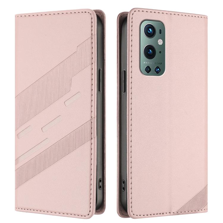 For OnePlus 9 Pro Embossed Multi-functional Wallet Retro Leather Phone Case