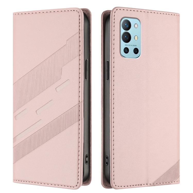 For OnePlus 9R Embossed Multi-functional Wallet Retro Leather Phone Case