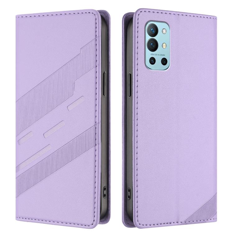 For OnePlus 9R Embossed Multi-functional Wallet Retro Leather Phone Case