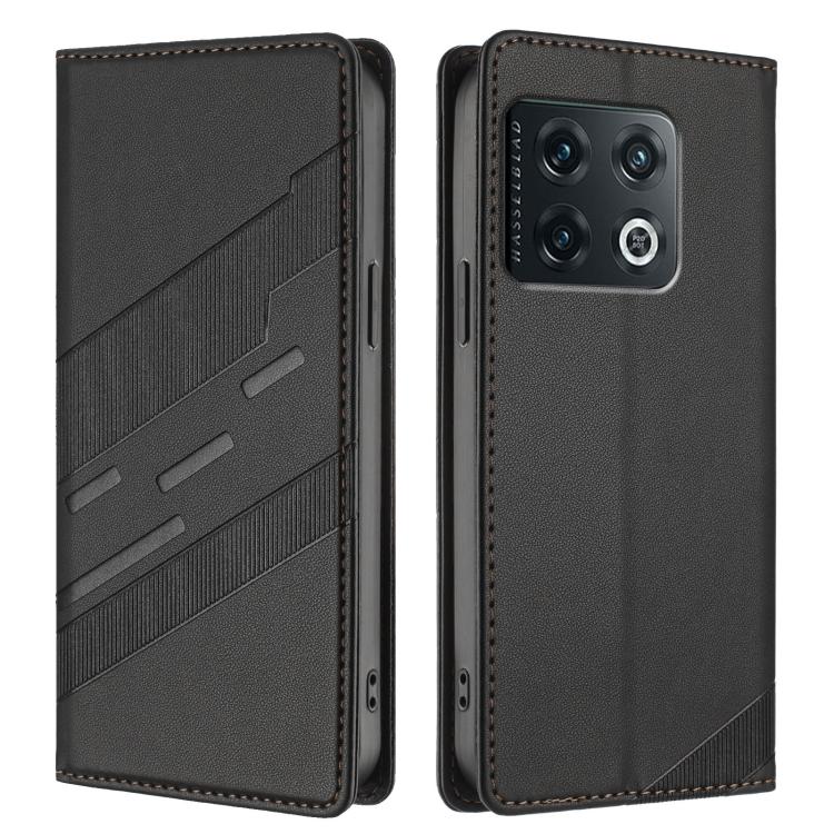 For OnePlus 10 Pro Embossed Multi-functional Wallet Retro Leather Phone Case