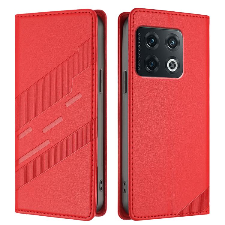 For OnePlus 10 Pro Embossed Multi-functional Wallet Retro Leather Phone Case