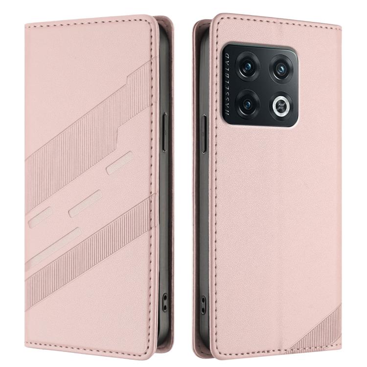 For OnePlus 10 Pro Embossed Multi-functional Wallet Retro Leather Phone Case