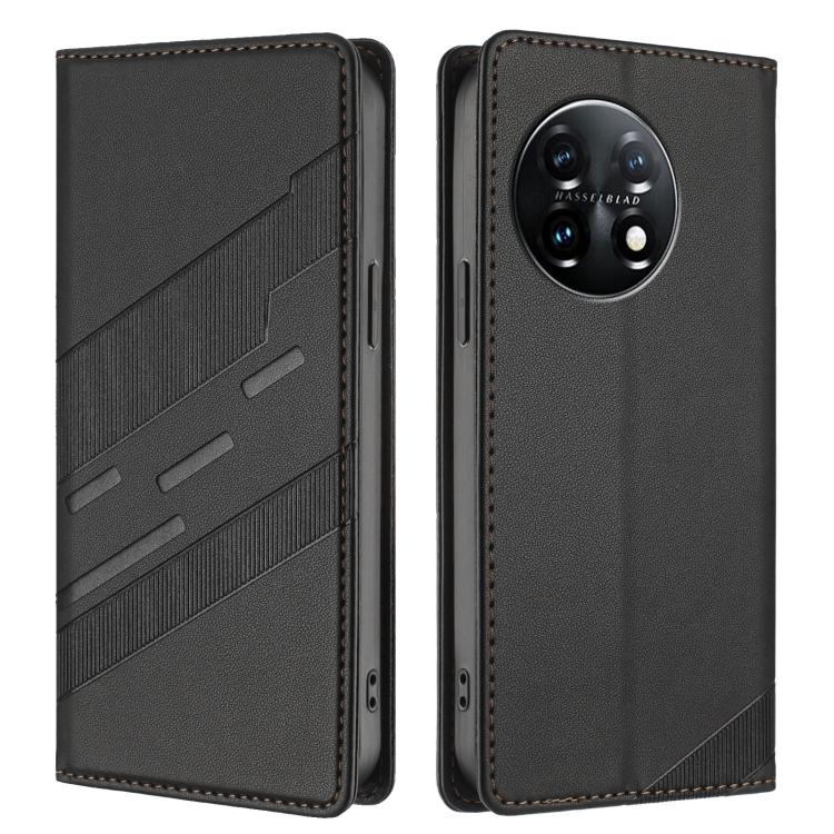 For OnePlus 11 Embossed Multi-functional Wallet Retro Leather Phone Case