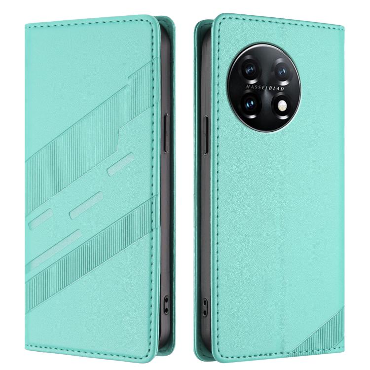 For OnePlus 11 Embossed Multi-functional Wallet Retro Leather Phone Case