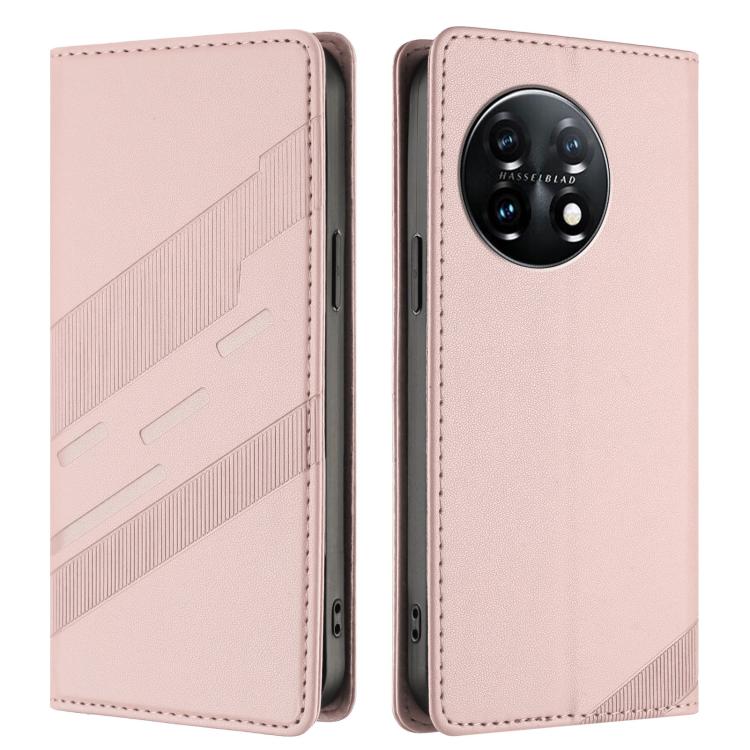 For OnePlus 11 Embossed Multi-functional Wallet Retro Leather Phone Case