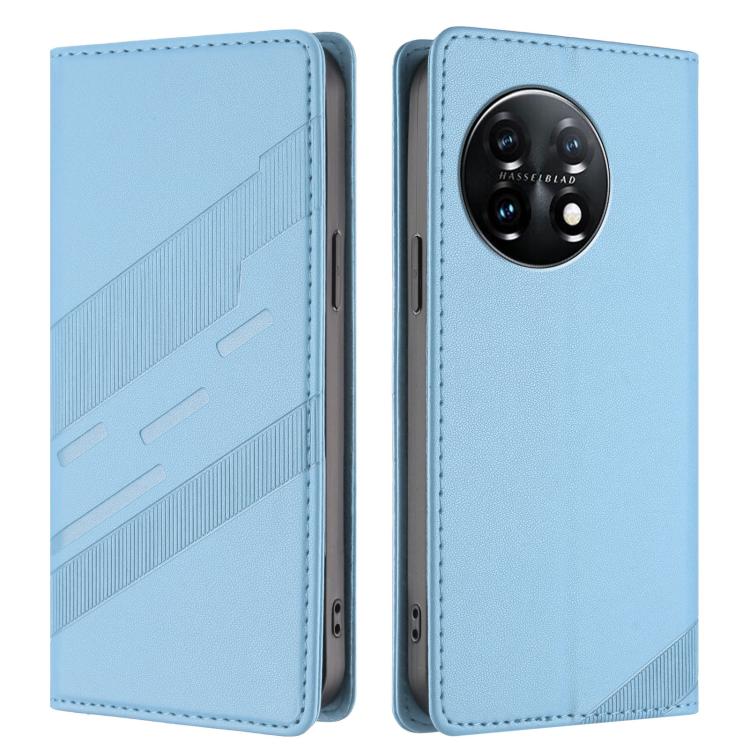 For OnePlus 11 Embossed Multi-functional Wallet Retro Leather Phone Case