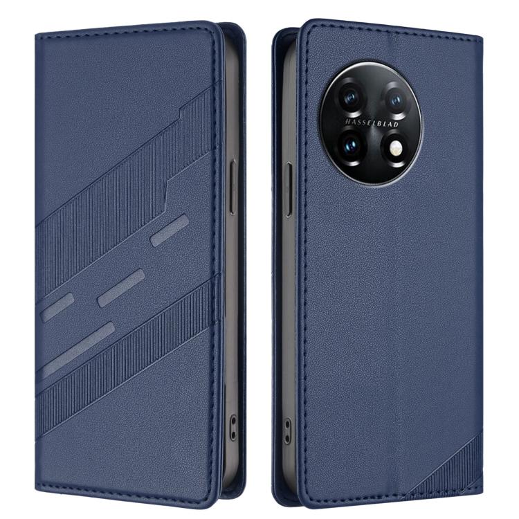 For OnePlus 11 Embossed Multi-functional Wallet Retro Leather Phone Case