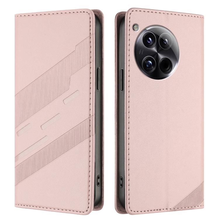 For OnePlus 12 Embossed Multi-functional Wallet Retro Leather Phone Case