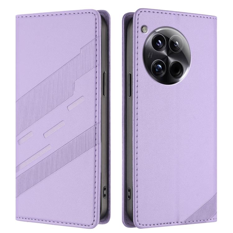 For OnePlus 12 Embossed Multi-functional Wallet Retro Leather Phone Case