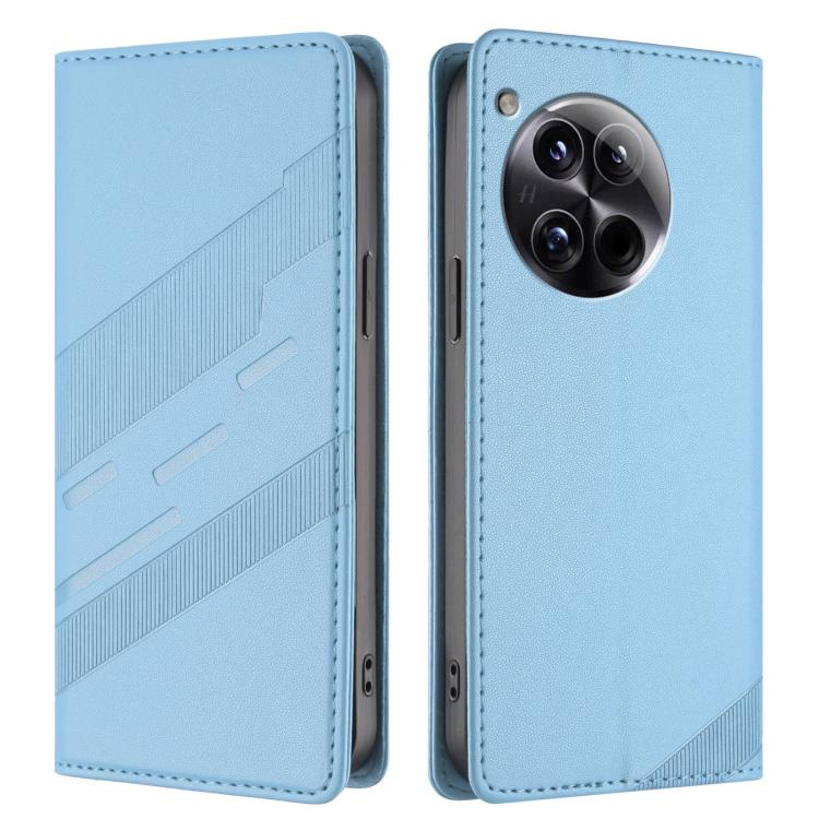 For OnePlus 12 Embossed Multi-functional Wallet Retro Leather Phone Case
