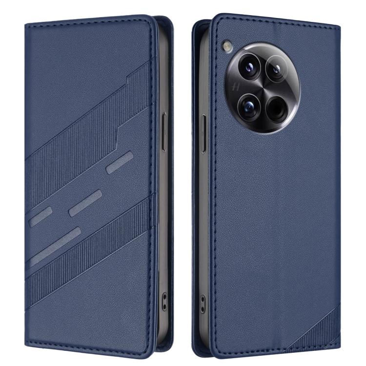 For OnePlus 12 Embossed Multi-functional Wallet Retro Leather Phone Case