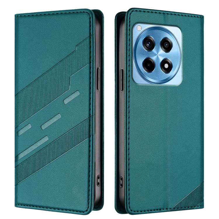 For OnePlus 12R Embossed Multi-functional Wallet Retro Leather Phone Case
