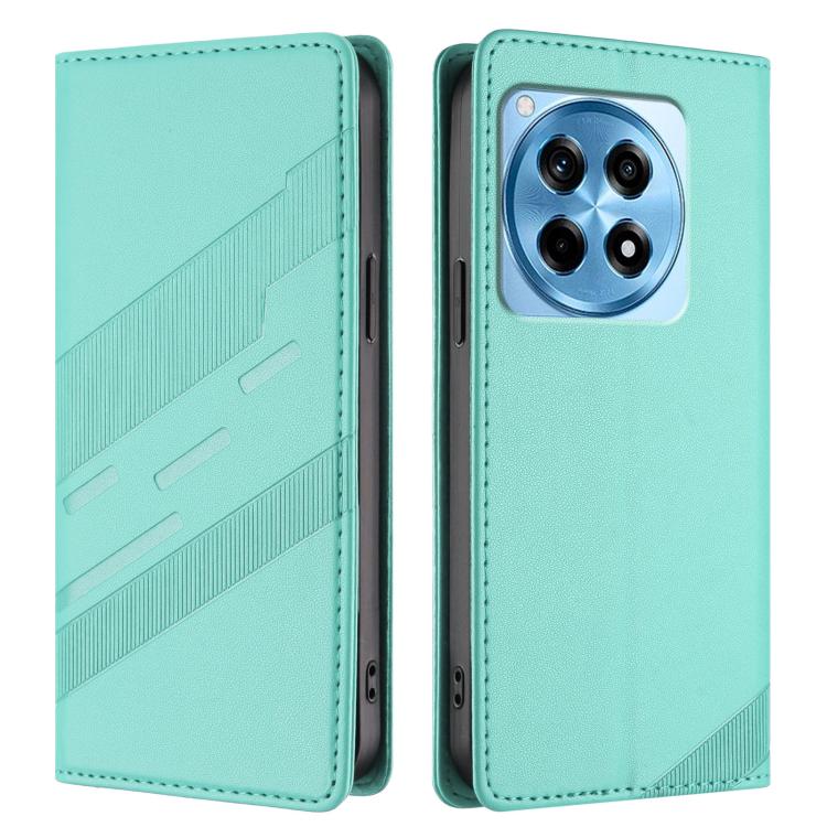 For OnePlus 12R Embossed Multi-functional Wallet Retro Leather Phone Case