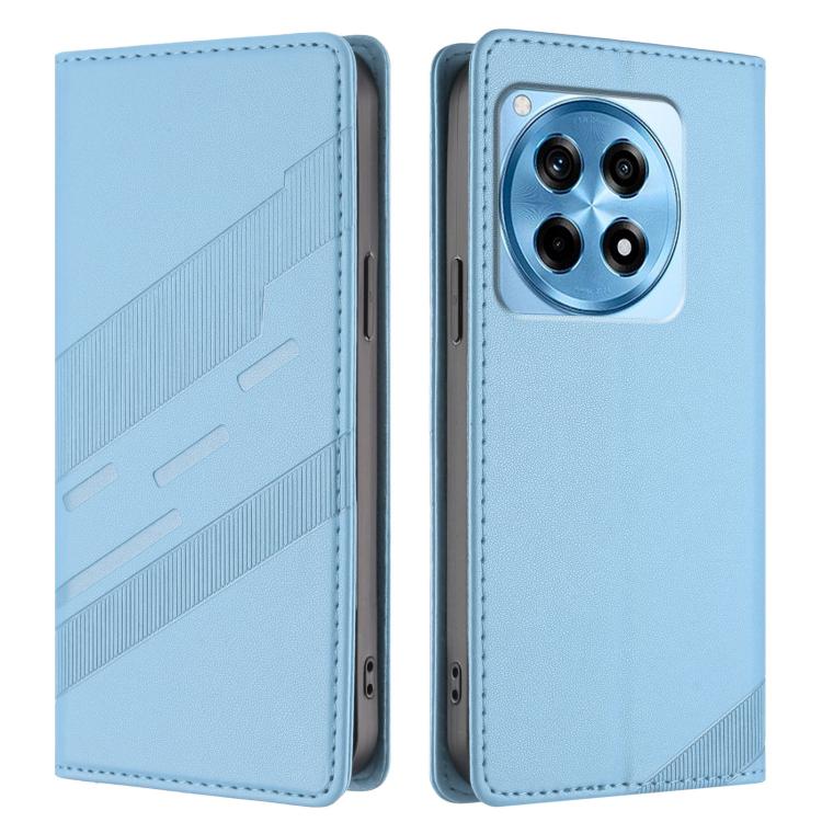 For OnePlus 12R Embossed Multi-functional Wallet Retro Leather Phone Case