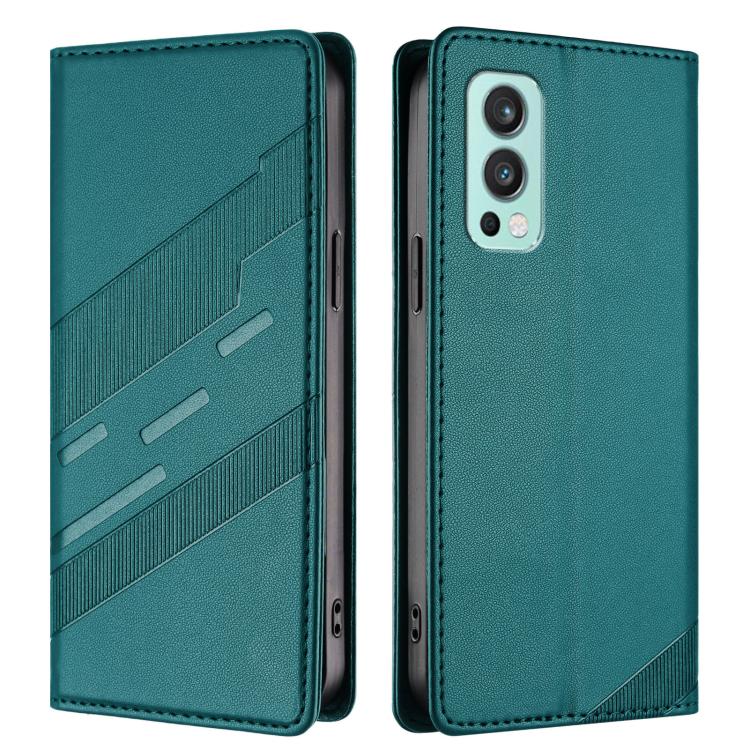 For OnePlus Nord 2 Embossed Multi-functional Wallet Retro Leather Phone Case