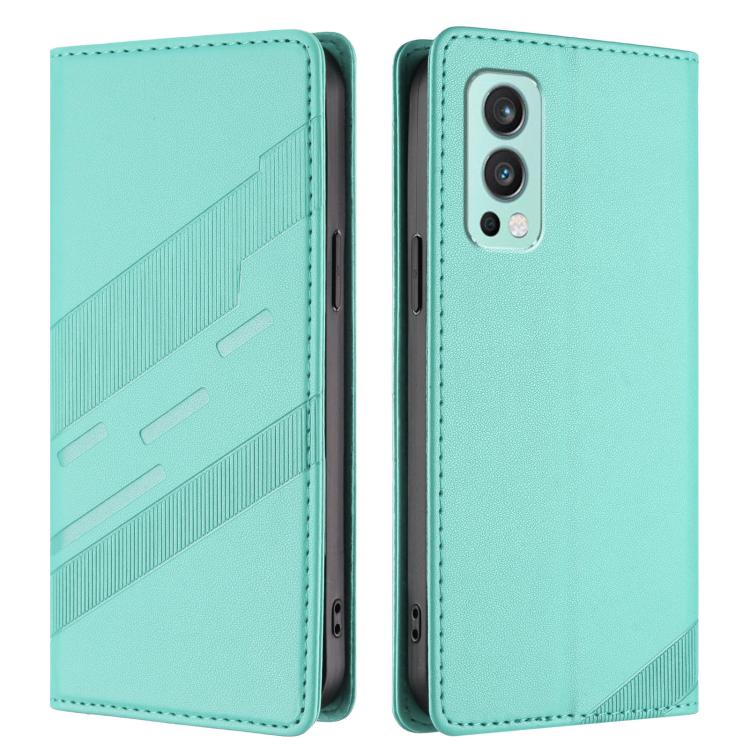 For OnePlus Nord 2 Embossed Multi-functional Wallet Retro Leather Phone Case