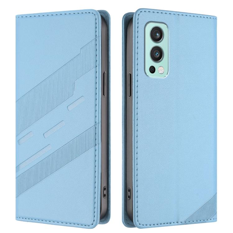 For OnePlus Nord 2 Embossed Multi-functional Wallet Retro Leather Phone Case