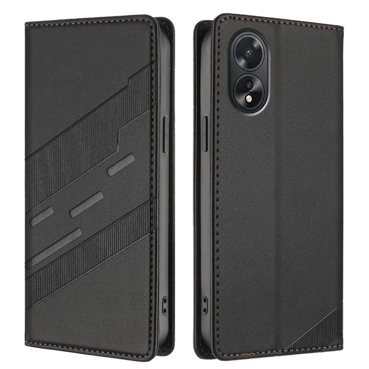 For OPPO A38 4G Embossed Multi-functional Wallet Retro Leather Phone Case