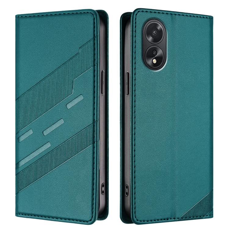 For OPPO A38 4G Embossed Multi-functional Wallet Retro Leather Phone Case