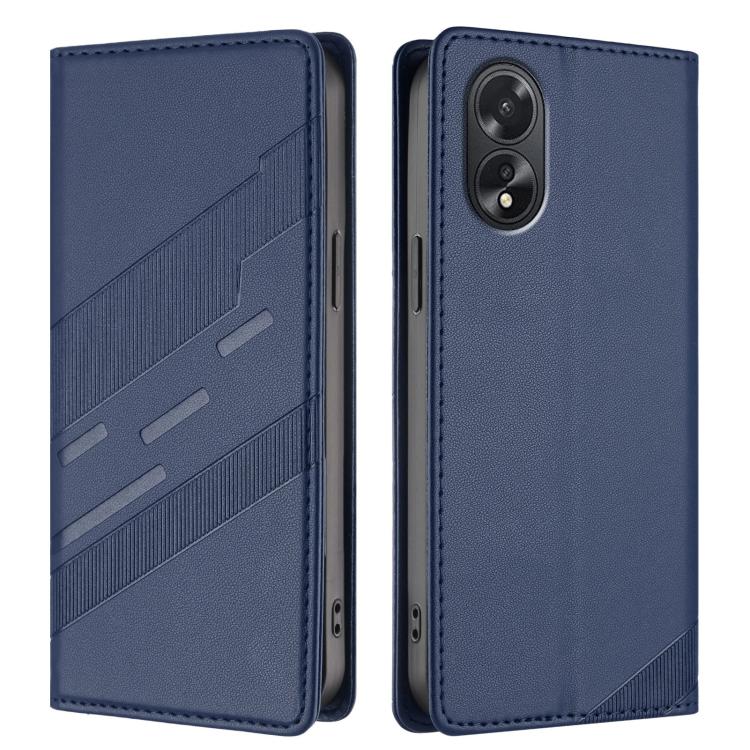 For OPPO A38 4G Embossed Multi-functional Wallet Retro Leather Phone Case