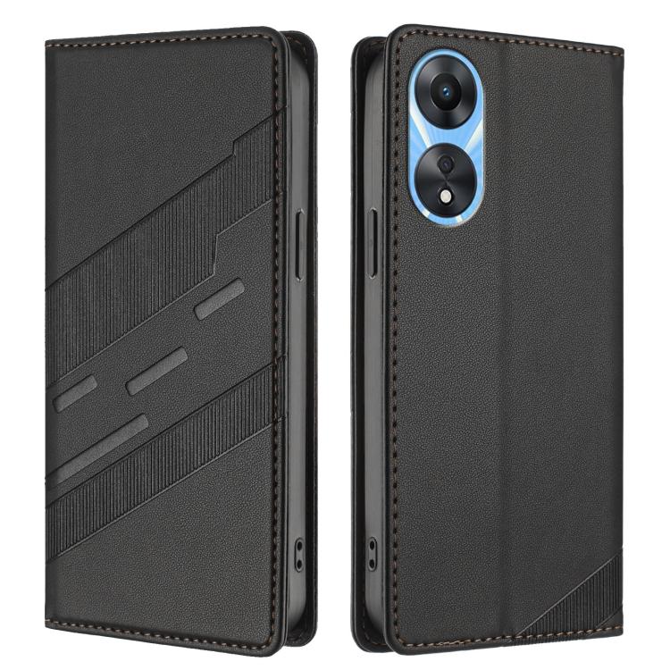 For OPPO A58 5G Embossed Multi-functional Wallet Retro Leather Phone Case